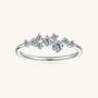Celestial Moissanite Ring - Silver