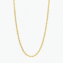 Classic Beaded Chain Necklace - Gold