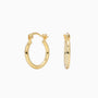Classic Tube Hoop Earrings - Gold