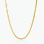 Luxe Herringbone Necklace - Gold