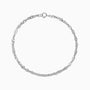 Minimalist Singapore Chain Bracelet - Silver