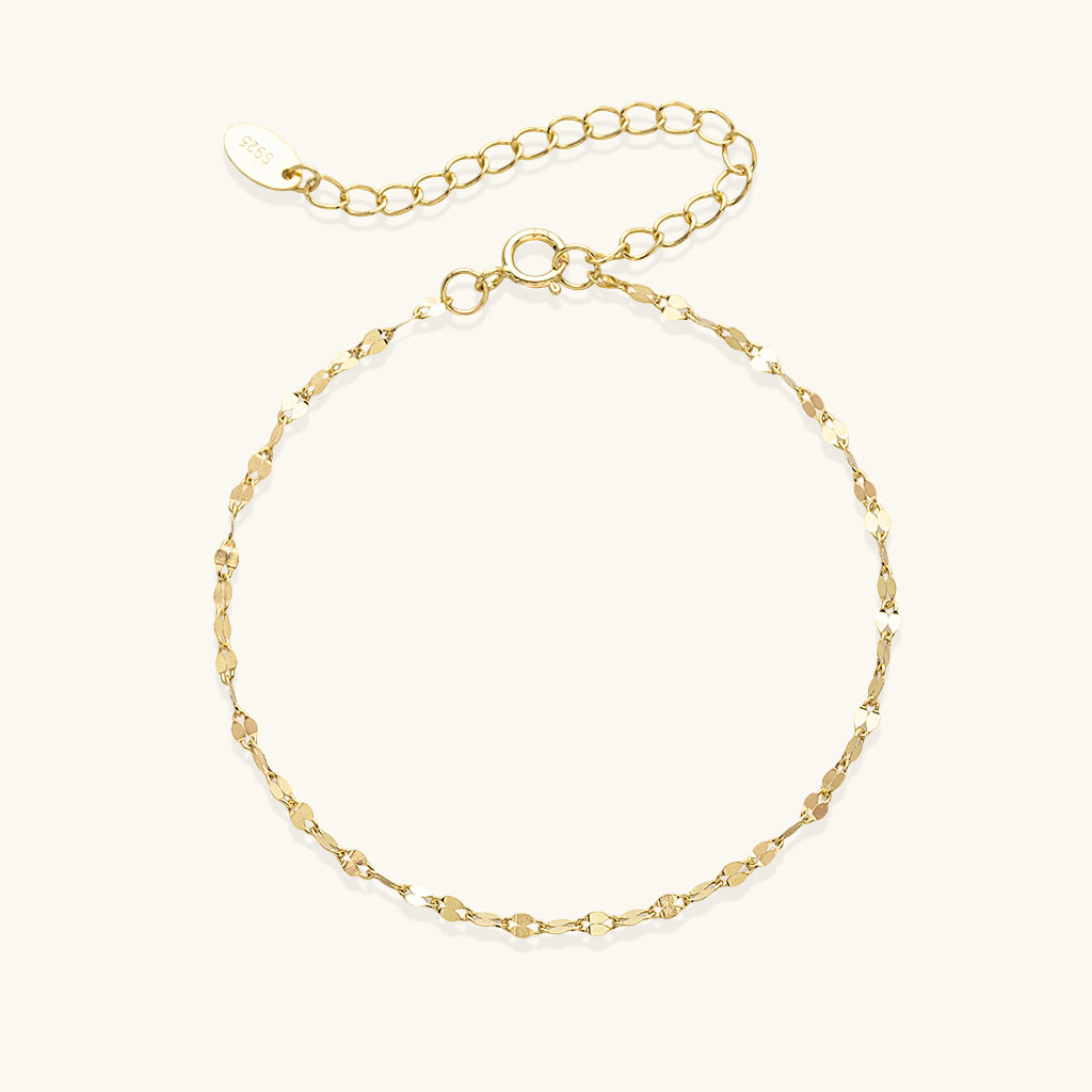 Mirror Chain Bracelet - Gold