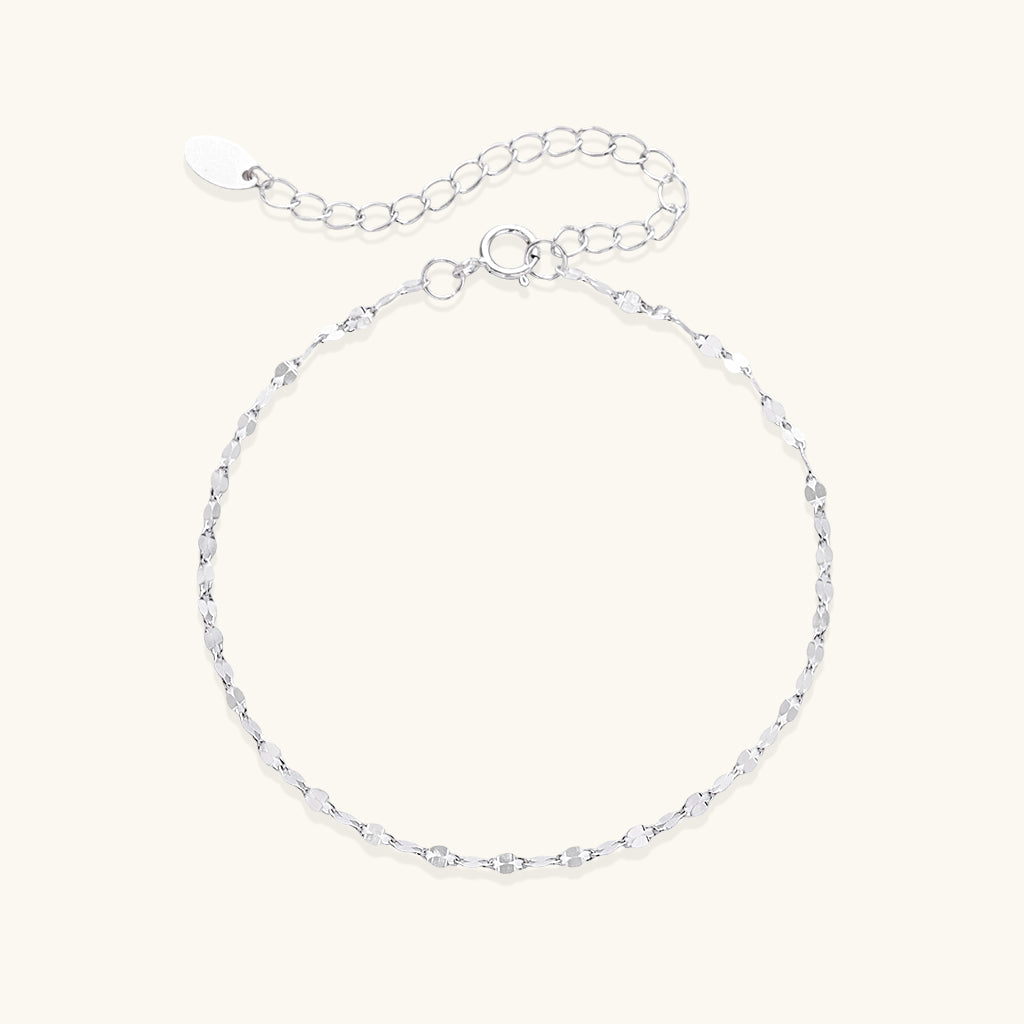 Mirror Chain Bracelet - Silver