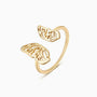 Open Butterfly Ring - Gold