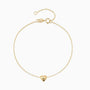 Puff Heart Bracelet - Gold