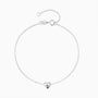 Puff Heart Bracelet - Silver