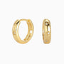 Sparkle Diamond Star Hoop Earrings - Gold