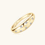 Starry Dome Moissanite Ring - Gold
